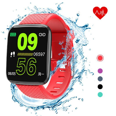 

D13 13in Intelligent Watches 116 Plus Heart Rate Monitoring Watch Sports Watches Wristband Waterproof Smartwatch