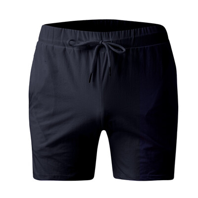 

Tailored Fashionable Mens Elastic Rope Stretch Pocket Casual Plain Sports Shorts