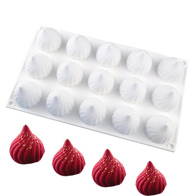 

Toponeto 3D Silicone Cake Mold Baking Mold Cupcake Mousse Mould Decorating DIY Bakeware