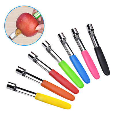 

Gobestart Stainless Steel Core Seed Remover Fruit Apple Pear Corer Easy Twist Kitchen Tool