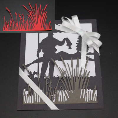 

Gobestart New Flower Heart Metal Cutting Dies Stencils DIY Scrapbooking Album Paper Card