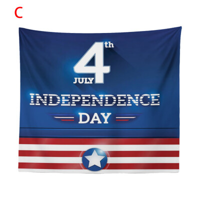 

Gobestart Independence Day Print Home Tapestry Wall Hanging Wall Decoration