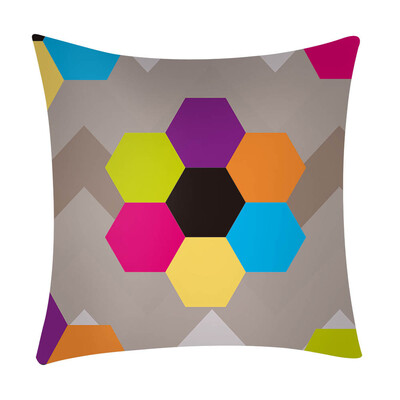 

〖Follure〗Print Pillow Case Polyester Sofa Car Cushion Cover Home Decor