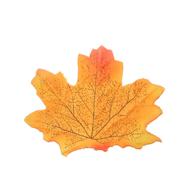 

50Pcs Simulation Plant Photo Shoot Props Fake Silk Autumn Maple Leaves Artificial Fall Leaf Table Door Fall Wedding Party Birthday