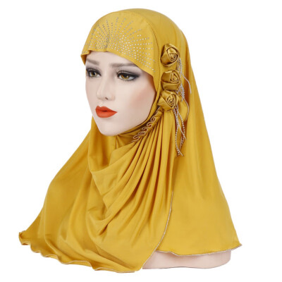 

Islamic Ladies Head Scarf Headwear Muslim Hijab Inner Cap Wrap Shawl Scarf Ramadan Arab Amira Headscarf