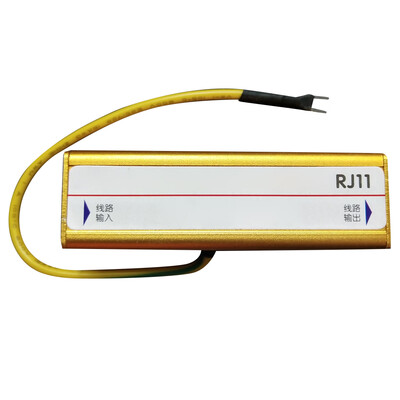 

Telephone Fax RJ-11 RJ11 Surge Protector Thunder Arrester Protection Device RJ11 Surge Protection