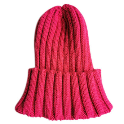 

Infant Kids Candy Color Winter Knitting Hat Beanie Baby Boys Girls Cute Winter Warm Crochet Hat