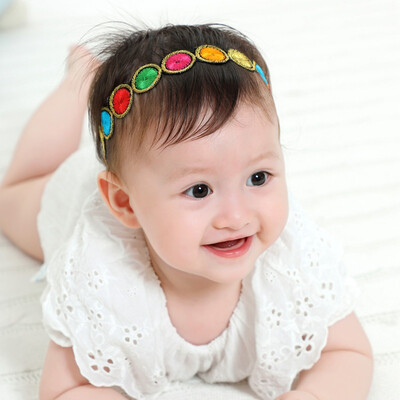 

fashion baby girl family matching headband headdress costume wreath photography props party gift