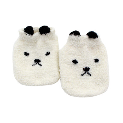 

Autumn Newborn Baby Socks Cartoon Print Sole Soft Sock Boys Girls Infant Toddler Anti-slip Plush Floor Socks