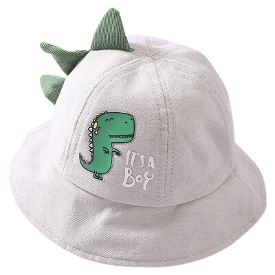 

New Autumn Baby Boys Girls Toddler Cartoon Print Bucket Hats Casual Caps Reversible Sun Headwear