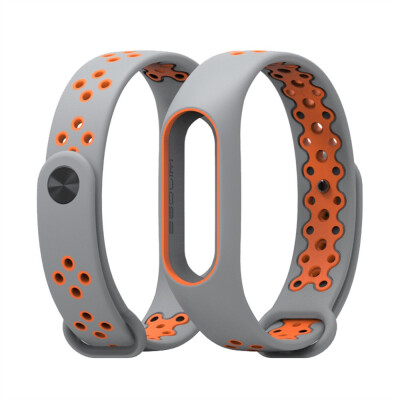 

〖Follure〗Durable Replacement TPU Anti-off Wristband Sports Bracelet for Xiaomi Mi Band 2