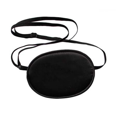 

High Quality Silk Adult Children Monocular Eye Mask Useful Full Cover Astigmatism Training Single Eye Mask Comfort Cover