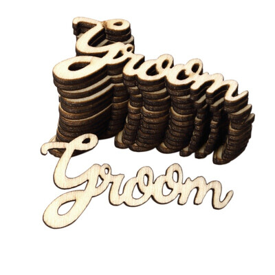 

Wedding Party Wooden Letter Decorations Festival Scene Props Decorations 15 Packs a Pack