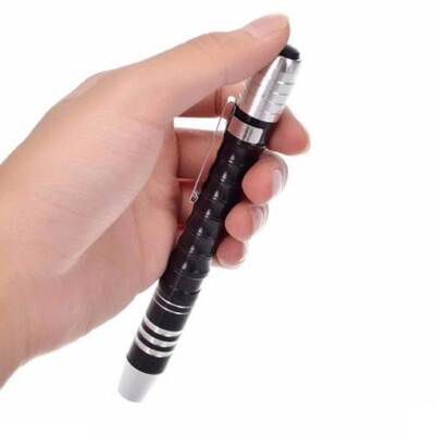 

2000LM XPE LED Pocket Pen Inspection Work Light Magnetic Clip Torch Flashlight