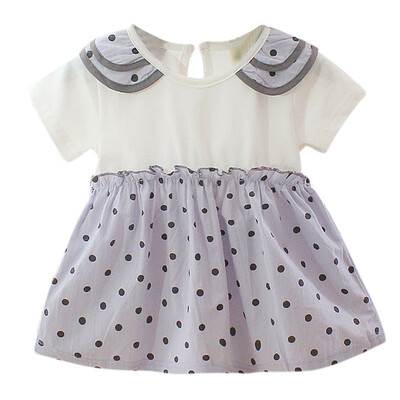 

Baby Girl Dresses Summer Girls Cotton Strawberry Dress Infant Girl Sleeveless Solid Color Dress 0-3 Year Baby Birthday Dress