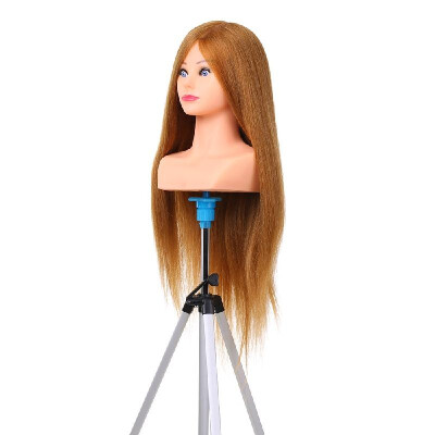 

100 Human Hair Mannequin Head For Braiding Manikin Head For Hairdresser Professional Cosmetology Dummy Head