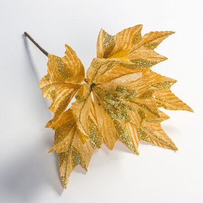 

Christmas Glitter Artificial Flower Pinecone Leaves Picks Christmas Tree Decoration Xmas D¨¦cor Gif