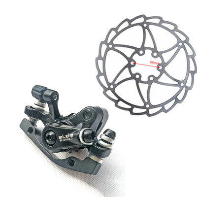 

1 Disc Brake Bike Front Rear Caliper Bicycle MTB Brake Pads Aluminum Alloy