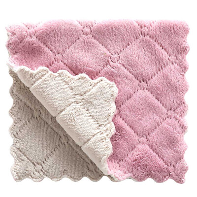 

High Absorbent Microfiber Kitchen Dish Cloth Household Cleaning Towel Kichen Tools Gadgets