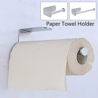 

Premium Stainless Steel Vertical Diversified Paper Towel Tissue Holder Wall Mount Paper Holder Storage Rack
