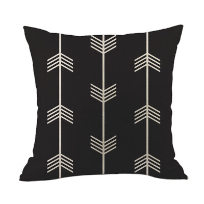

JPGIF 2019 New Geometric Linen Pillowcase Sofa Throwing Pad Set Home Decoration
