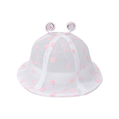 

Cute Summer Mesh Baby boy Girl Hat Beach Cap Toddler Breathable Bucket Sun Cap