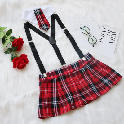 

Fantazi Giyim Seksi Student Uniform SM Open File Breasts Sexy Suit Super Sexy Couple Sexy Suit Lenceria Mujer