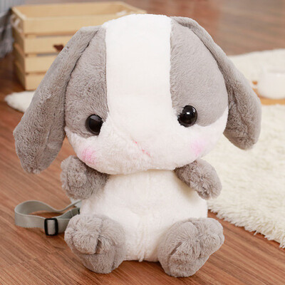 

Tailored Lop Plush Backpack Adorable Stuffed Backpack Long Ears Rabbit Animals Backpack