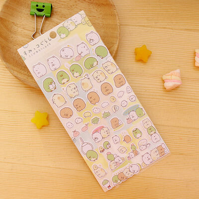 

Cute Korean Style Rabbit Stickers PVC Sticker for DIY Scrapbooking Diary Phone Kids Favor Handbook Decorative Stickers