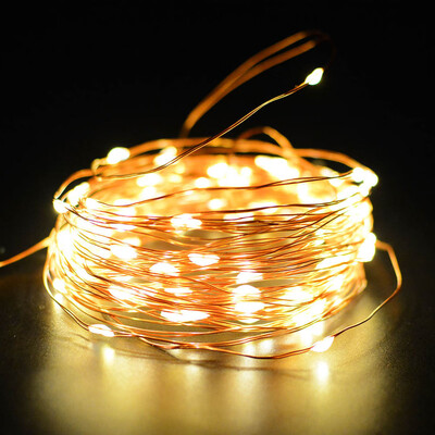 

Gobestart 12 Meters With 100LED Copper Wire Garden Garden Decoration Solar Energy Lamp