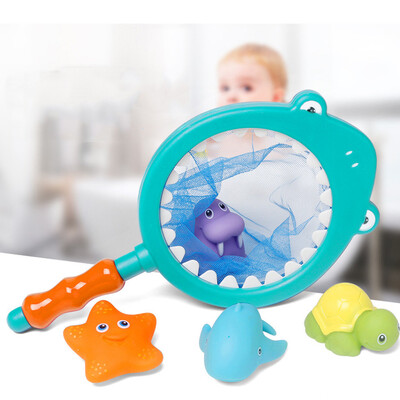 

YIWULABaby Kids Bathing Toys Network Pick up Kids Play Cartoon Pull Educational Toys