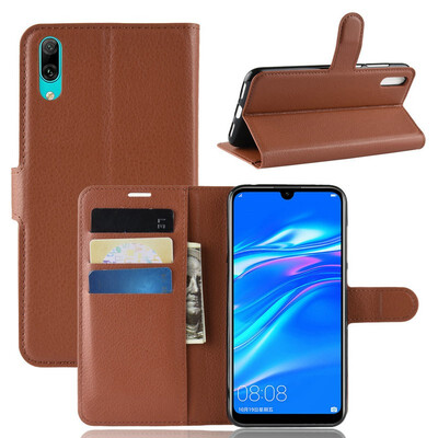 

for Huawei Y7 Pro 2019 DUB-LX2 WIERSS Wallet Phone Case for Huawei Y7 Pro 2019 DUB-LX2 Flip Leather Cover Case Etui Fundas