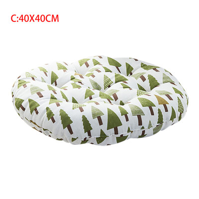 

Gobestart Chair Cushion Round Cotton Upholstery Soft Padded Cushion Pad Office Home Or Car Seat Cushion