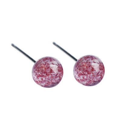 

1 Pair Women Girls Crystal Stud Earrings Female Crystal Beads Earrings Girls Wedding Party Jewelry