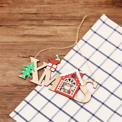 

Tailored Christmas Old Man Wooden English Listing Creative Instructions Listing Decor