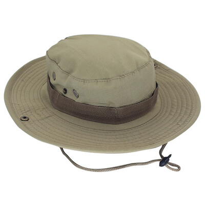 

Gobestart Adjustable Cap Camouflage Boonie Hats Nepalese Cap Mens Fisherman Hat