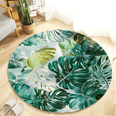 

〖Follure〗Botany Elements Blanket Round Bathroom carpet 55cm