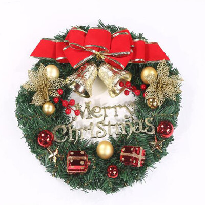 

Christmas Wreath Hanging Decor For Xmas Party Door Wall Garland Ornament Decors