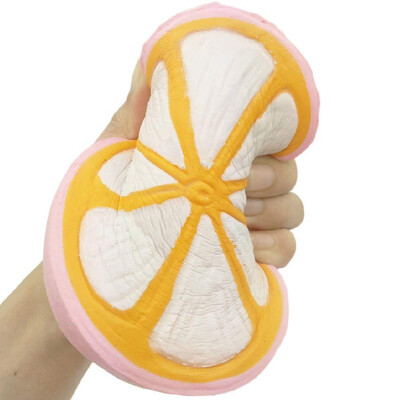 

〖Follure〗43 Squishies Jumo Half Lemon Suoer Slow Rising Scented Charms Stress Toy Gift