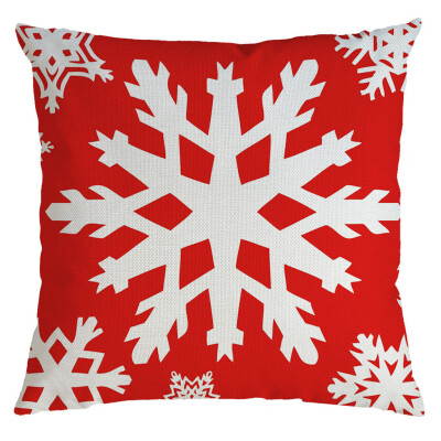 

Siaonvr Christmas Pillow Cover Pillowcases Decorative Sofa Cushion Cover 45x45cm