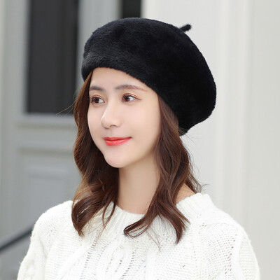 

Tailored Women Winter Warm Solid Cap Beret Baggy Knit Crochet Beanie Hat Ski Cap
