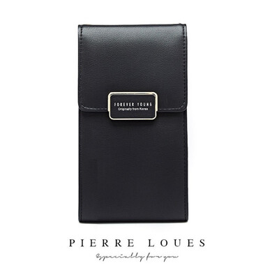 

New diagonal mobile phone bag Korean version of simple personality multi-functional womens purse