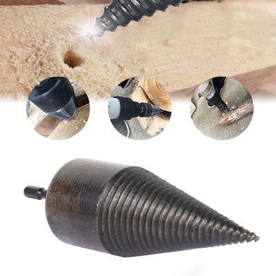 

High Speed Twist Screw Splitting Cone Driver Firewood Drill Bit Wood Splitter Split Drilling Tools