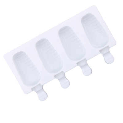 

4-28 Cavities Silicone Freezer Ice Cream Mold candy bar Making Tool Juice Popsicle Molds Children Pop Lolly Tray Ice Cube maker