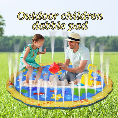 

〖Follure〗Kids Water Sprinkle&Pad Play Mat Diameter Sprinkle & Play Mat