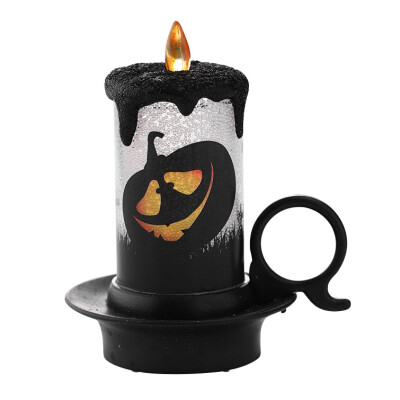 

Halloween LED Candle Lights Battery Operated Colorful Flameless Candle Fireplace Dining Table Decorations For Halloween