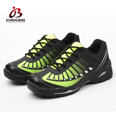 

Fashion labor insurance shoes cross-border for high-density labor insurance anti-smashing safety shoes kpu safety shoes Green 3