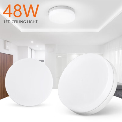 

Cool White LED Ceiling Lamp Daylight Lamp Spotlight Round Disc Ceiling Light Lamp 48W