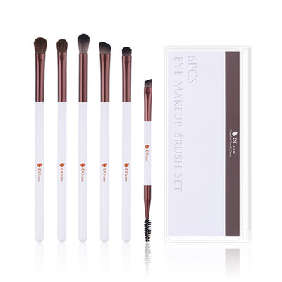 

Makeup Brushes Set 6pcslot Eye Shadow Blending Eyeliner Eyelash Eyebrow Brushes For Make up Professional Eyeshadow Brush Hot