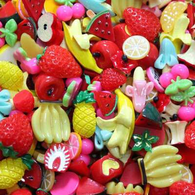 

30PCS Cute Resin Blessing Bag DIY Accessories For Children Decoration Crafts For Phone Case
